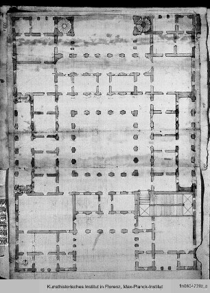 Grundriss Palazzo aus Originaltraktat