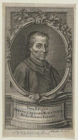 Bildnis des Ludovici Antonii Muratorii