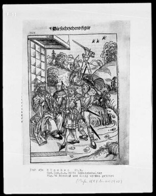 Schatzbehälter oder Schrein der waren reichtümer des heils und ewyger seligkeit genannt — Fig. 16, Bischof und König werden getötet