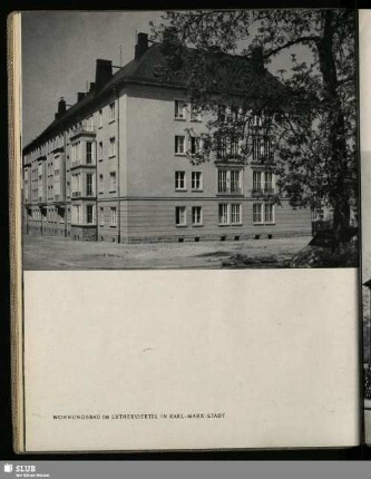 Wohnungsbau Im Lutherviertel In Karl-Marx-Stadt