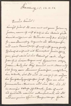 Brief an Heinrich von Herzogenberg : 2310.1894