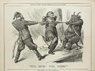 "Pull, devil! Pull, Baker!"