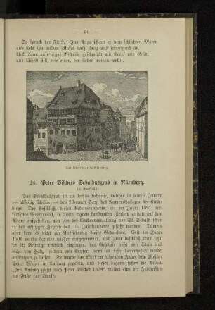 24. Peter Vischers Sebaldusgrab in Nürnberg.