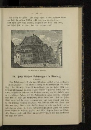 24. Peter Vischers Sebaldusgrab in Nürnberg.