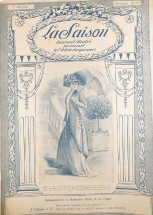 Sammlung: La Saison, Journal illustré des dames (1909)