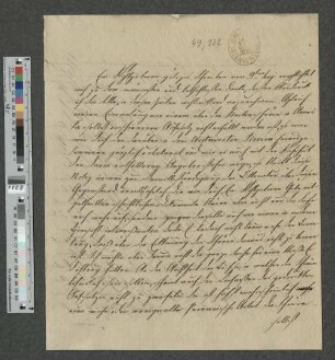 Brief an Christian Friedrich Wurm