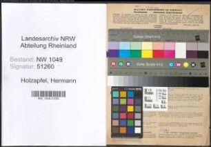 Entnazifizierung Hermann Holzapfel , geb. 21.12.1897 (Elektriker)