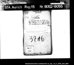 Die Berichtigung der Deich- und Sielregister durch die Aufnahme bisher verschwiegener Ländereien