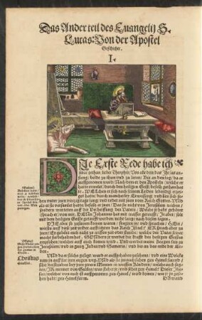 Das Ander teil des Evangelii S. Lucas: Von der Apostel Geschichte.