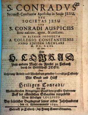 Conradus Sanctus