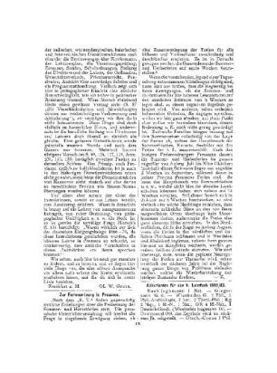 Die Ferienordnung in Preussen