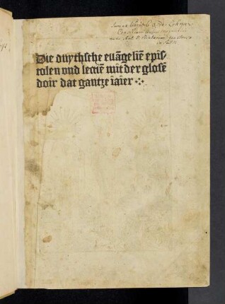 Evangelien und Episteln