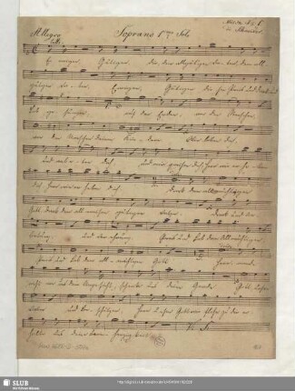 Soprano 1.mo Solo