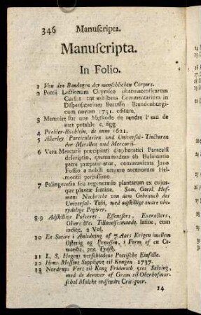 Manuscripta