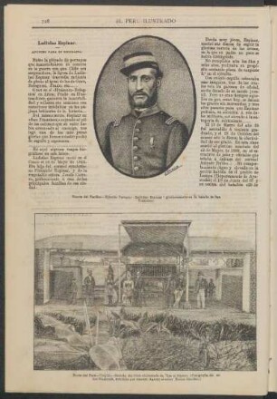 [Vista del] Norte del Perú - Trujillo - Galería del Club "Libertad" de Tiro al blanco. : (Fotografía del señor Gismondi, remitida por nuestro Agente el señor Matías Sánchez.)