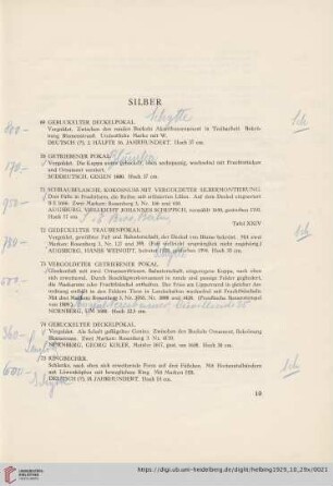 Silber (Nr. 69-79)