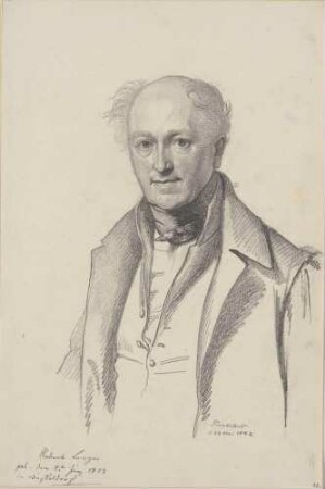 Bildnis Langer, Robert (1783-1846), Maler, Graphiker