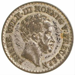 Münze, Silbergroschen, 1821