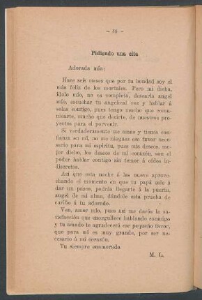 Pidiendo una cita