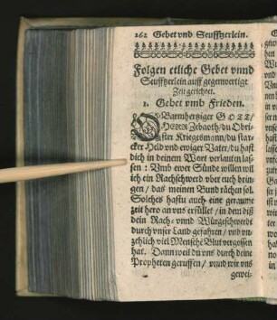 Folgen etliche Gebet vnnd Seuffzerlein ...