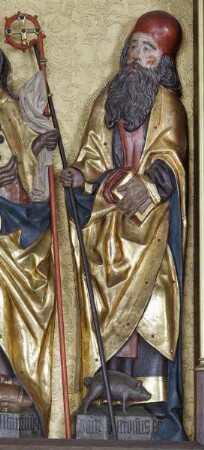 Welkerser Altar — Heiliger Martin und Heiliger Antonius — Heiliger Antonius
