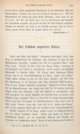 247-257 Der Lichtsinn augenloser Thiere