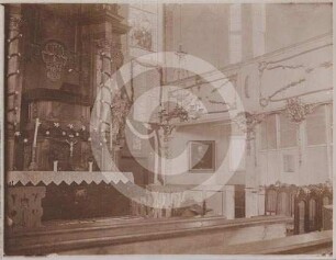 Gemeinderaum der evangelischen Kirche Boyadel nach SO
