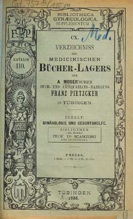 Katalog. 110. 1888