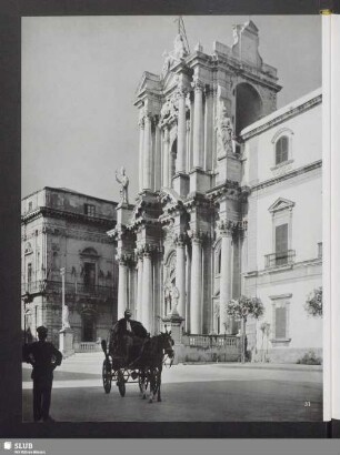 Die Barockfassade des Domes