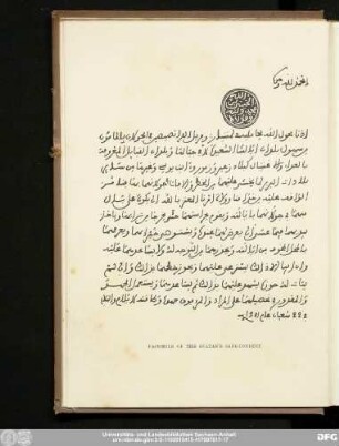 [Sultan's Safe-Conduct]