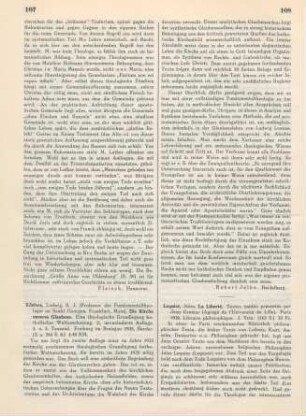 107-108 [Rezension] Kösters, Ludwig, Die Kirche unseres Glaubens