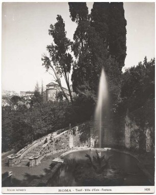 Villa d’Este, Tivoli: Fontana
