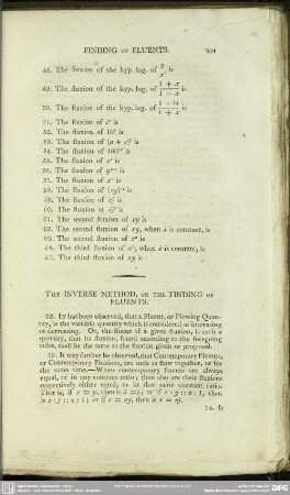 The Inverse Method, Or The Finding Of Fluents