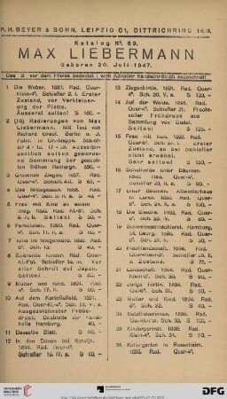 Katalog No. 69
