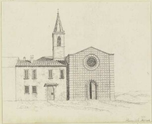 Die Kirche S. Giuliana bei Perugia