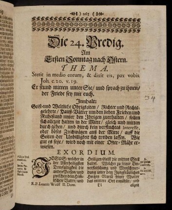 265-277, Die 24. Predig.
