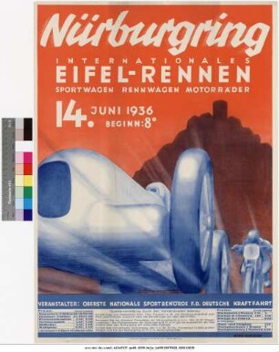 Originaltitel: Nürburgring Internationales Eifelrennen 14. Juni 1936