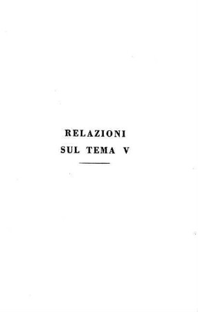 311-422, Relazioni sul tema V