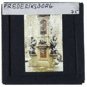 Hillerød, Schloss Frederiksborg : Neptunbrunnen (Kopie nach dem Original)