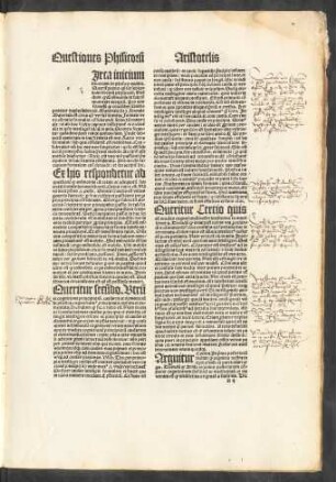Questiones Phisicorum circa inicium librorum de phisico auditu
