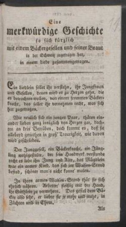 Ein Liedlein sollet ihr verstehn, ihr Jungfraun und Gesellen