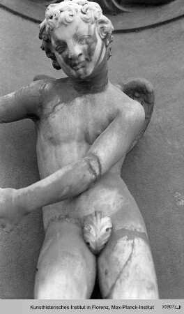 Eros spannt einen Bogen (Kopf ergänzt)
