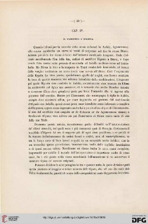 Cap. IV: Il sacrificio d'Ifigenia