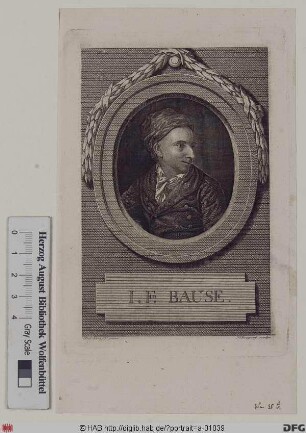 Bildnis Johann Friedrich Bause