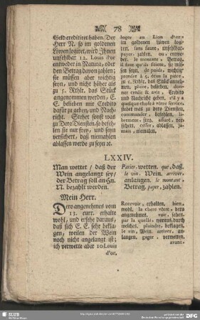 LXXIV
