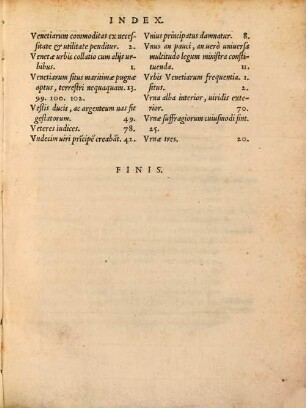 De magistratibus ... Venetorum