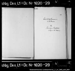 Korrespondenz der Grafen Jobst Hermann und Hermann zu Holstein-Schaumburg betr. Persönliches, laufende Geschäfte