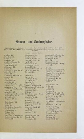 Namen- und Sachregister