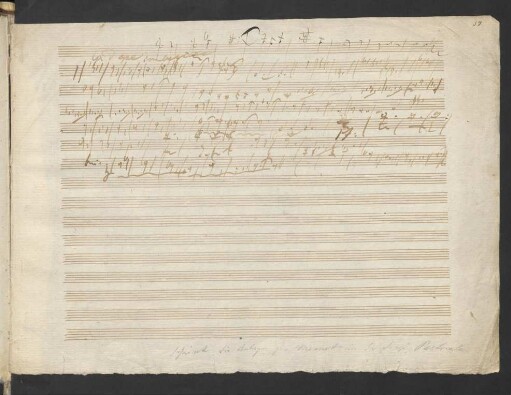 Sinfonien. Skizzen; B-Dur; LvBWV op. 60; KinB 60