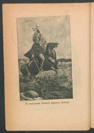 El malogrado General Aparicio Saravia